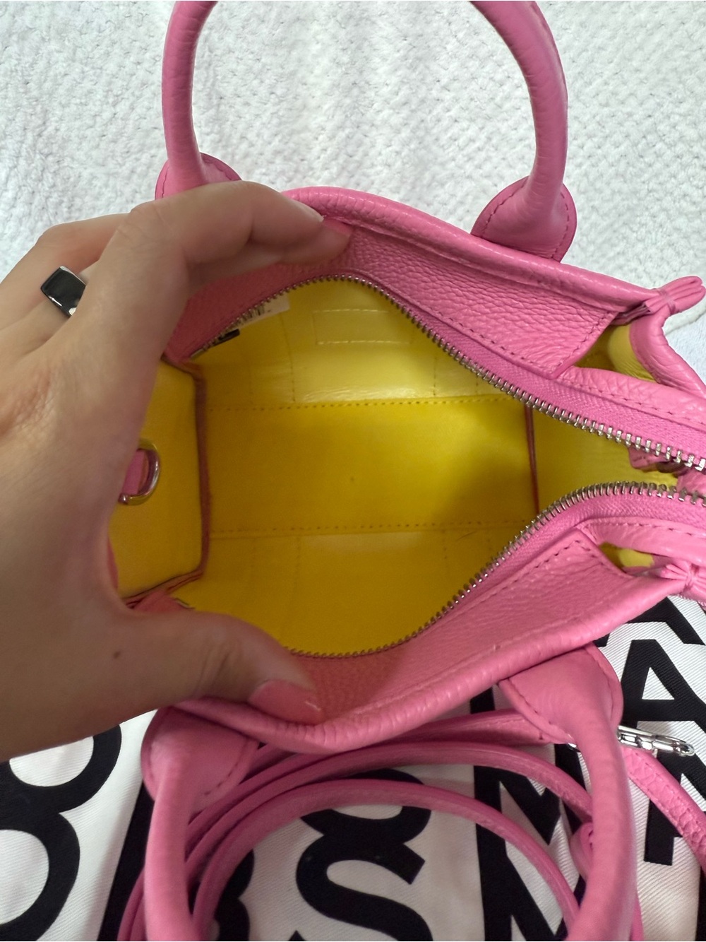 Marc Jacobs mini tote bag (petal) - Picture 7 of 7